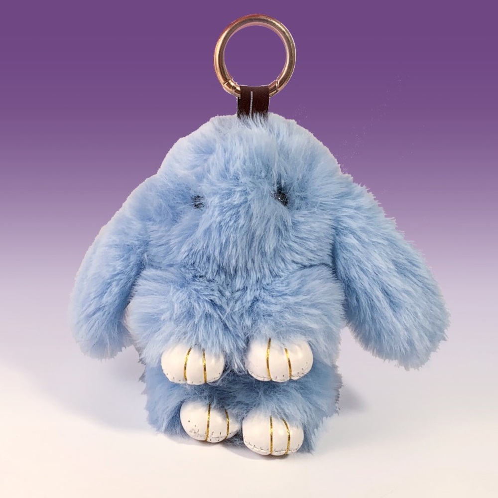 Faux Rabbit Purse/Key Chain- SUPER SOFT and CUTE!